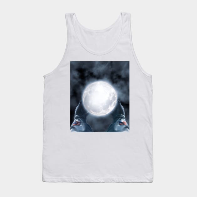 Moon Landing 1969 Tank Top by Fanbros_art